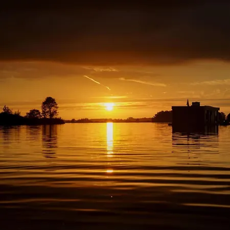 Luxury Houseboat Liberdade With Sauna And Dinghy